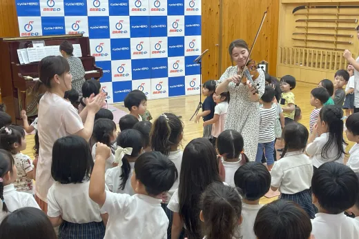 音楽の力で街を元気に