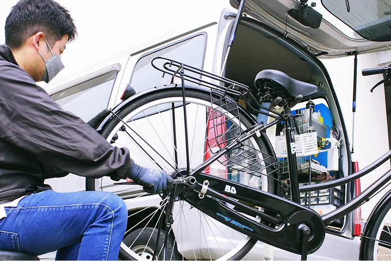 自転車の販売・メンテナンス・保守運用支援